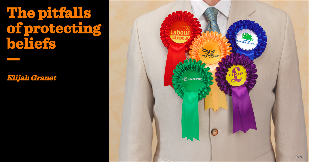 The pitfalls of protecting beliefs Elijah The Critic Magazine