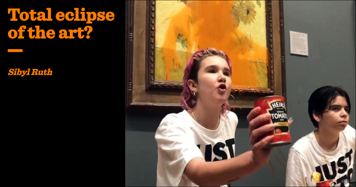 Total eclipse of the art? | Sibyl Ruth | The Critic Magazine