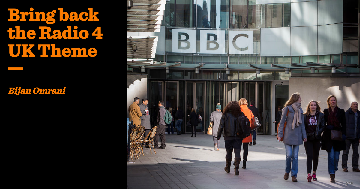 Uk Theme Bring back the Radio 4 UK Theme | Bijan Omrani | The Critic Magazine