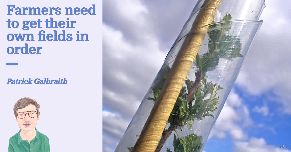 Farmers need to get their own fields in order