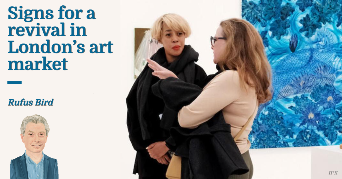 Signs for a revival in London’s art market