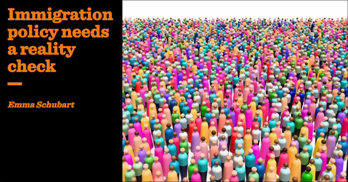 Immigration policy needs a reality check