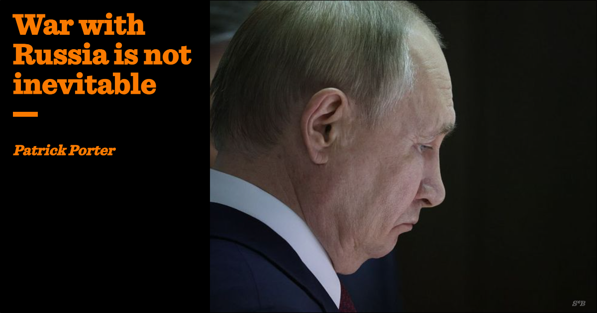 War with Russia is not inevitable