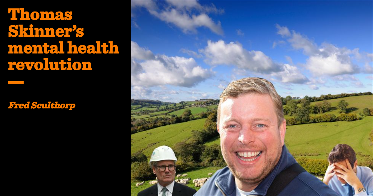 Thomas Skinner’s mental health revolution