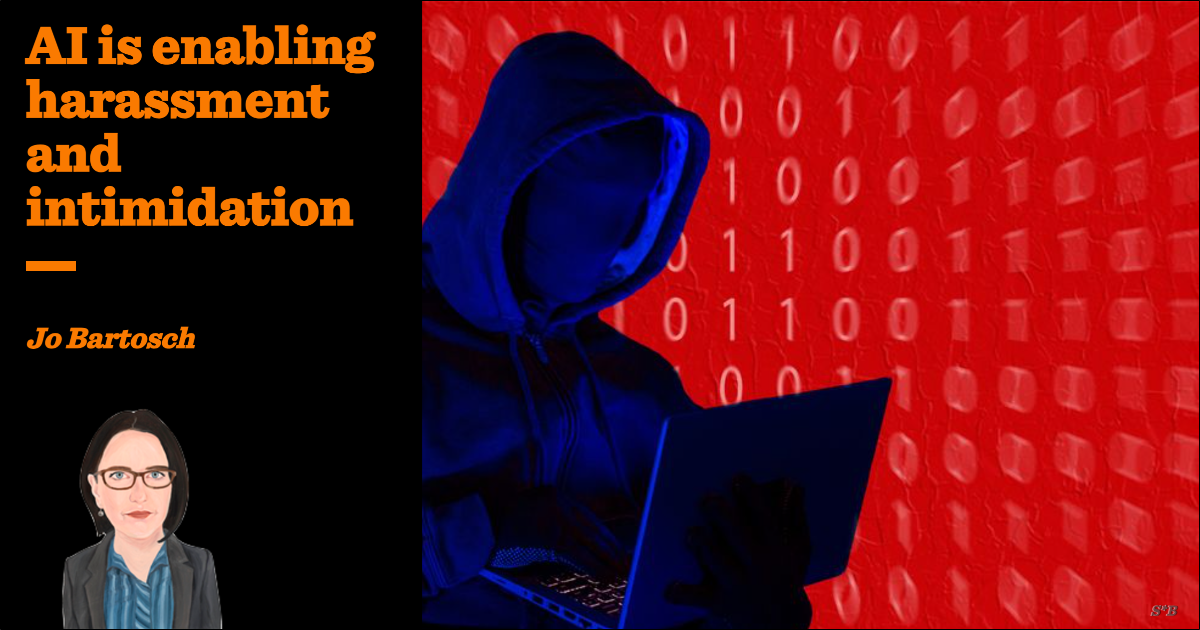 AI助長騷擾與恐嚇