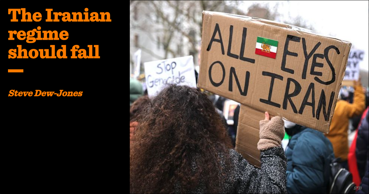 The Iranian regime should fall