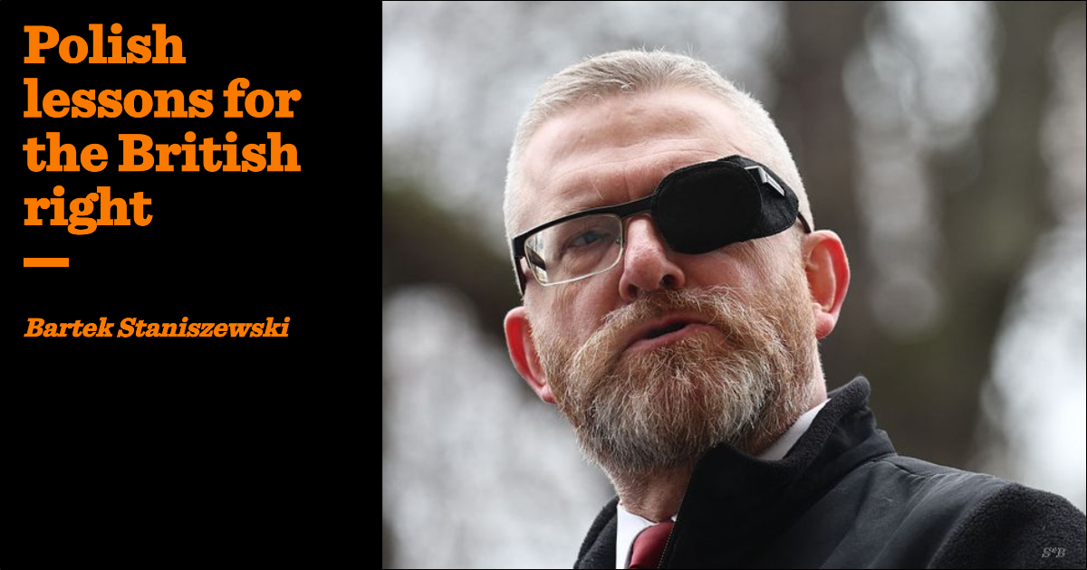 Polish lessons for the British right