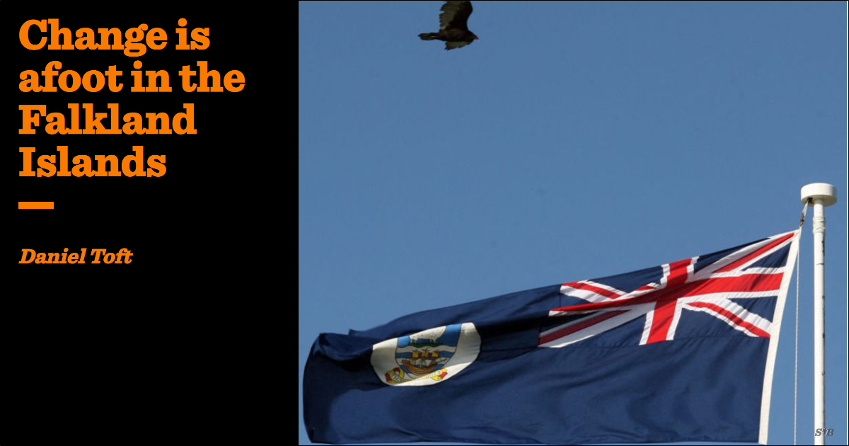 Change is afoot in the Falkland Islands