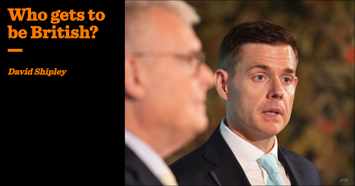 Who gets to be British?