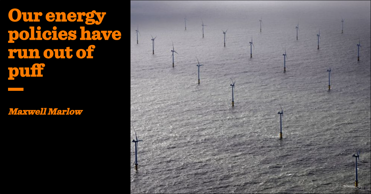 Our energy policies have run out of puff