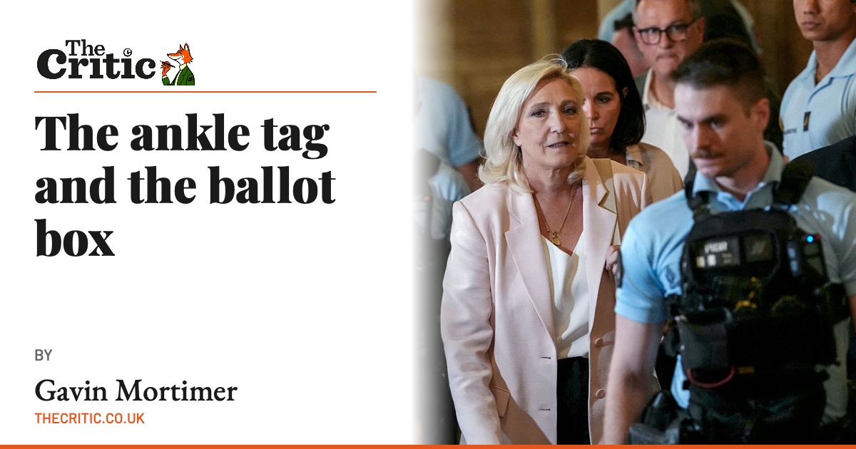 The ankle tag and the ballot box