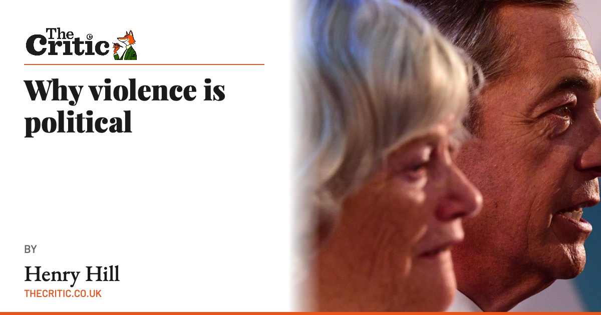Why violence is political