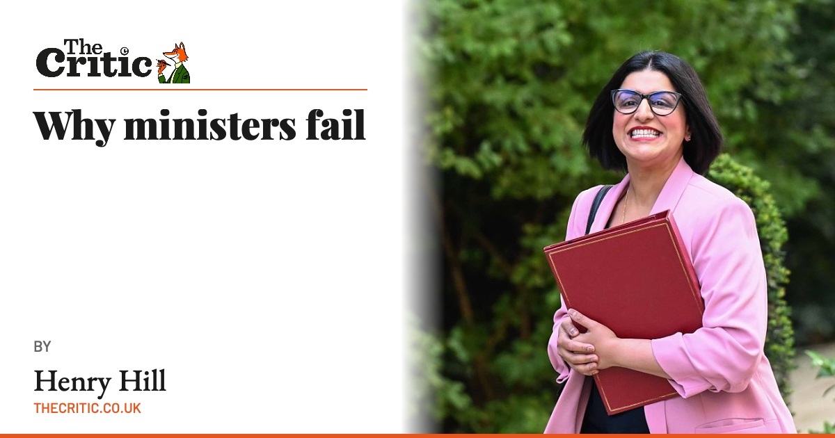 Why ministers fail
