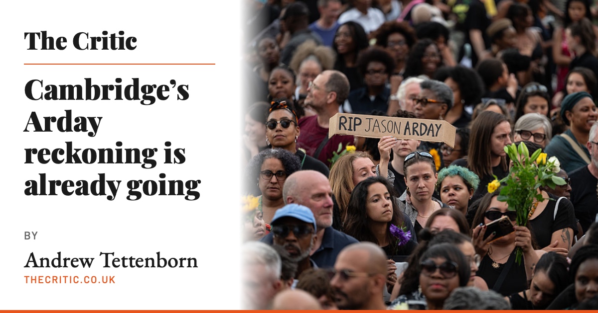 Cambridge's Arday reckoning is already going wrong
