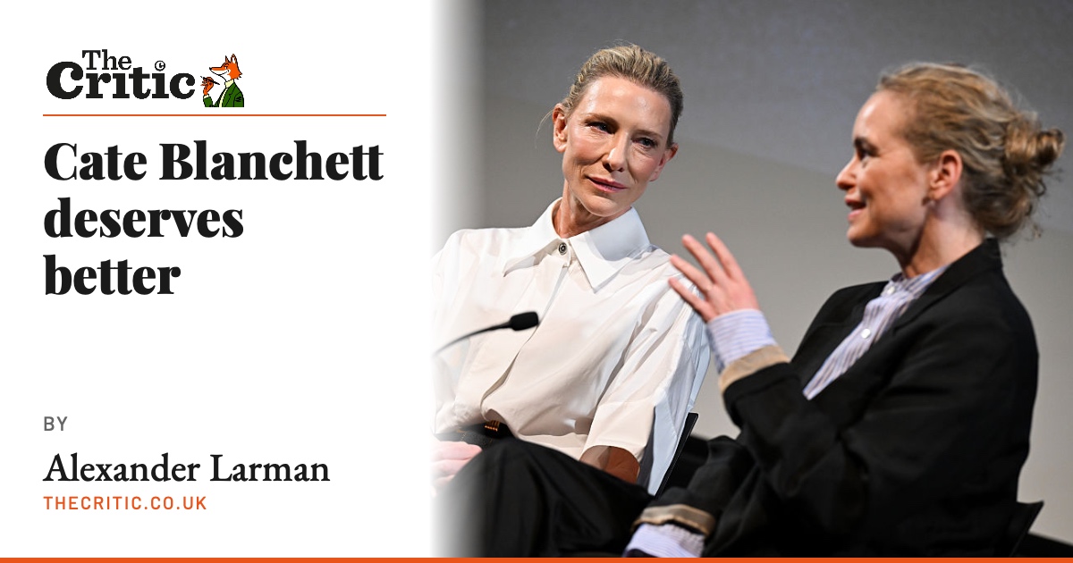 Cate Blanchett deserves better